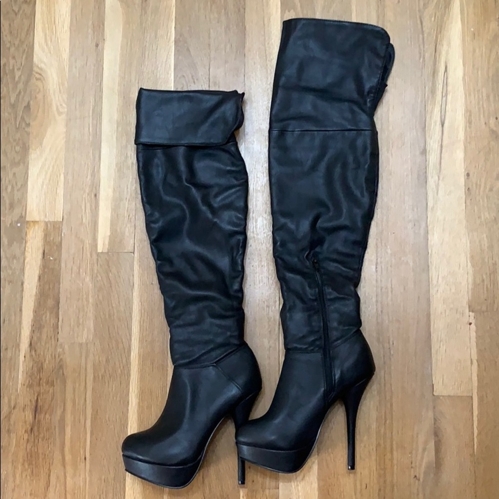 Charolette Russe Thigh high high heel boots